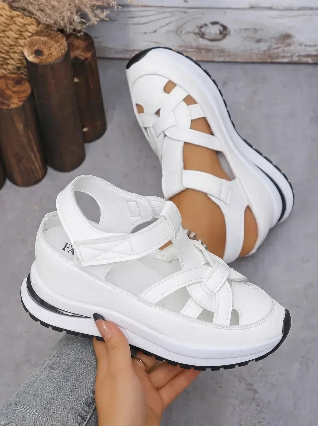 Zapatillas Duna con Cuña