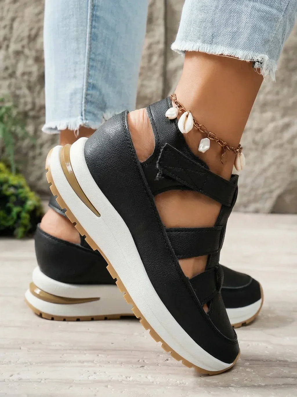 Zapatillas Duna con Cuña