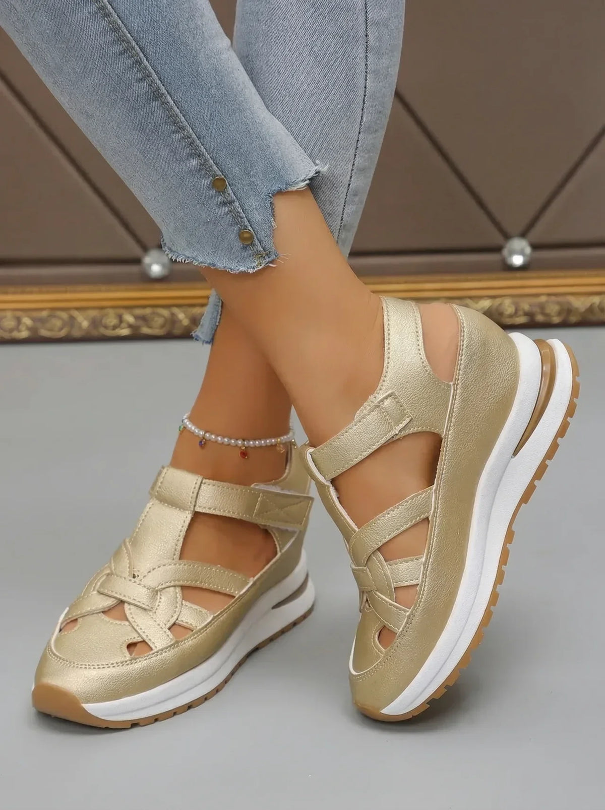 Zapatillas Duna con Cuña