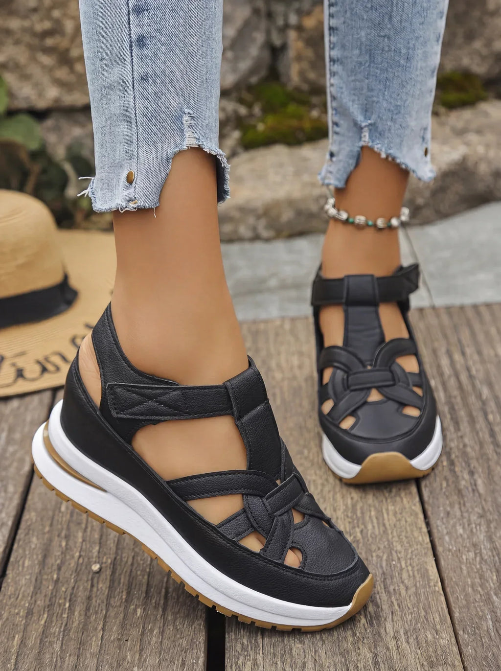 Zapatillas Duna con Cuña