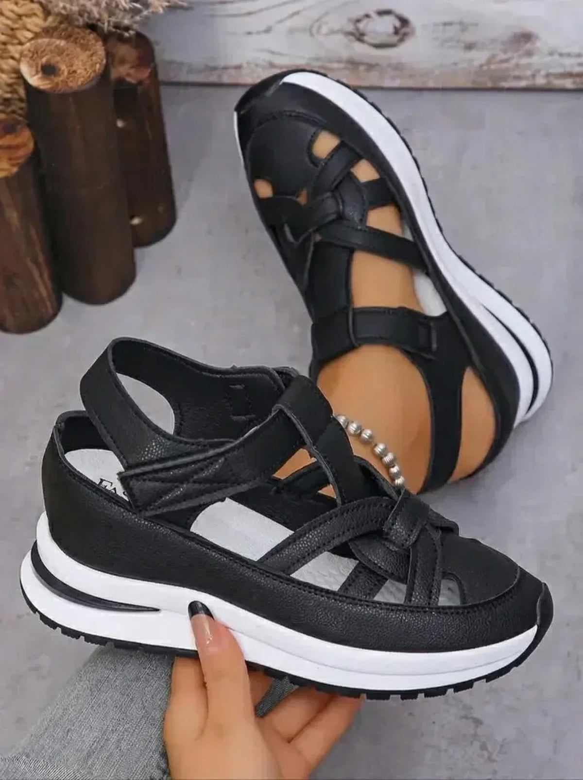 Zapatillas Duna con Cuña