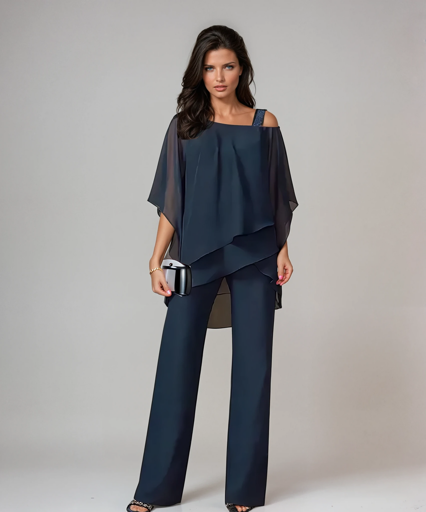 Mariella™ Conjunto de Dos Piezas con Capas