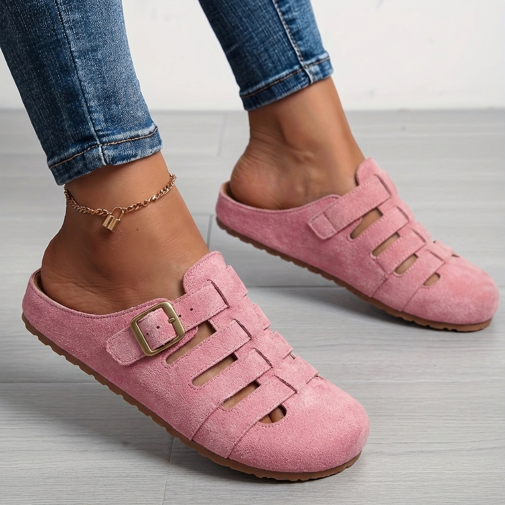 Clara | Sandalias Mules Cómodas sin Cierre