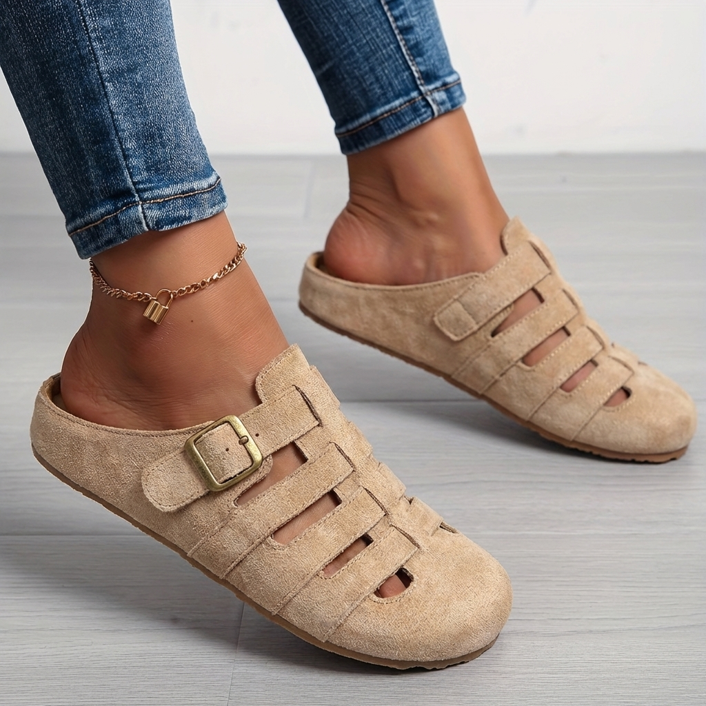 Clara | Sandalias Mules Cómodas sin Cierre