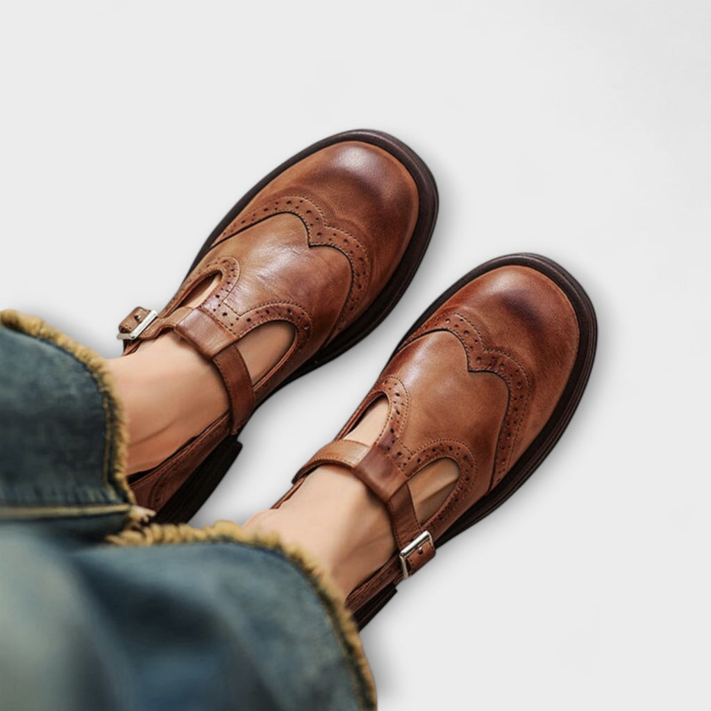 Janine | Sandalias Efecto Piel