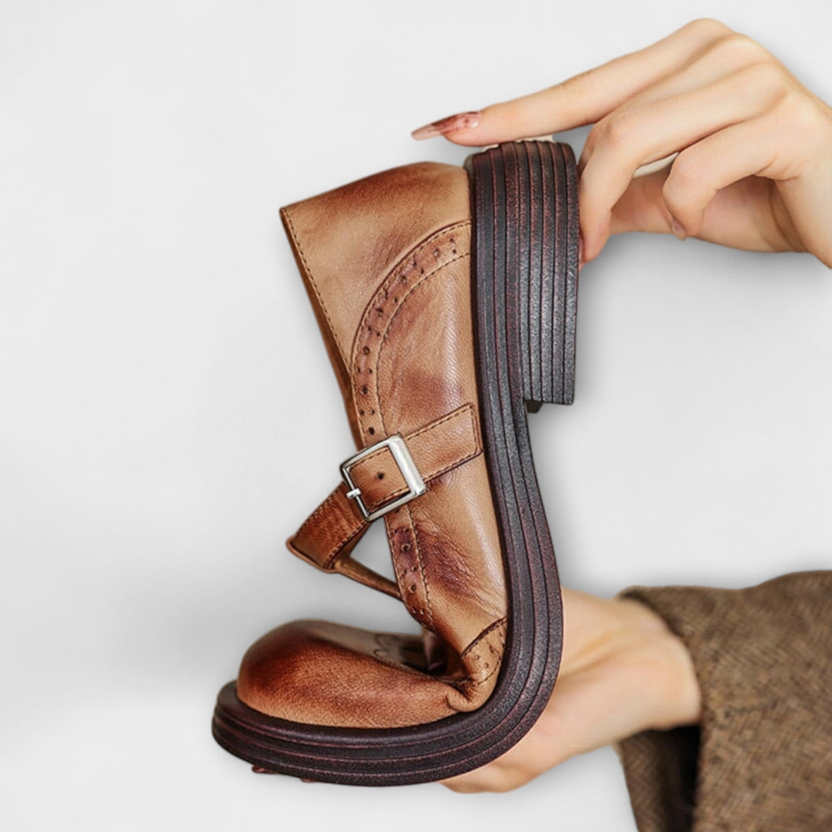 Janine | Sandalias Efecto Piel
