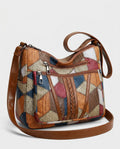 Bolsa de Hombro Patchwork Multicolor - foto de estudio