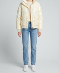 Anorak Acolchado Grueso — Estilo Lazy Chic - Beige