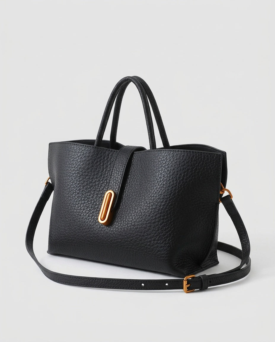 Bolsa de Mano Mila - foto de estudio - color Negro