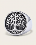 Anillo Retro Árbol de la Vida - foto de estudio