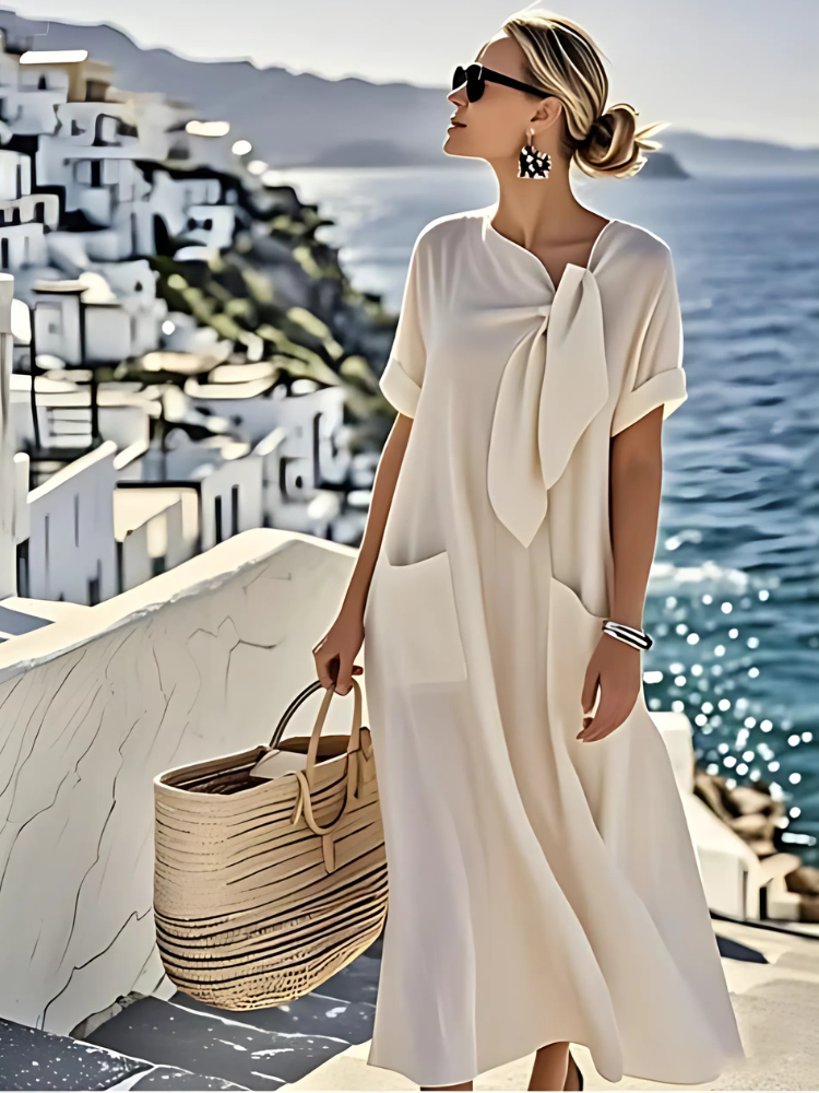 Ella - Vestido de Verano Elegante con Bolsillos