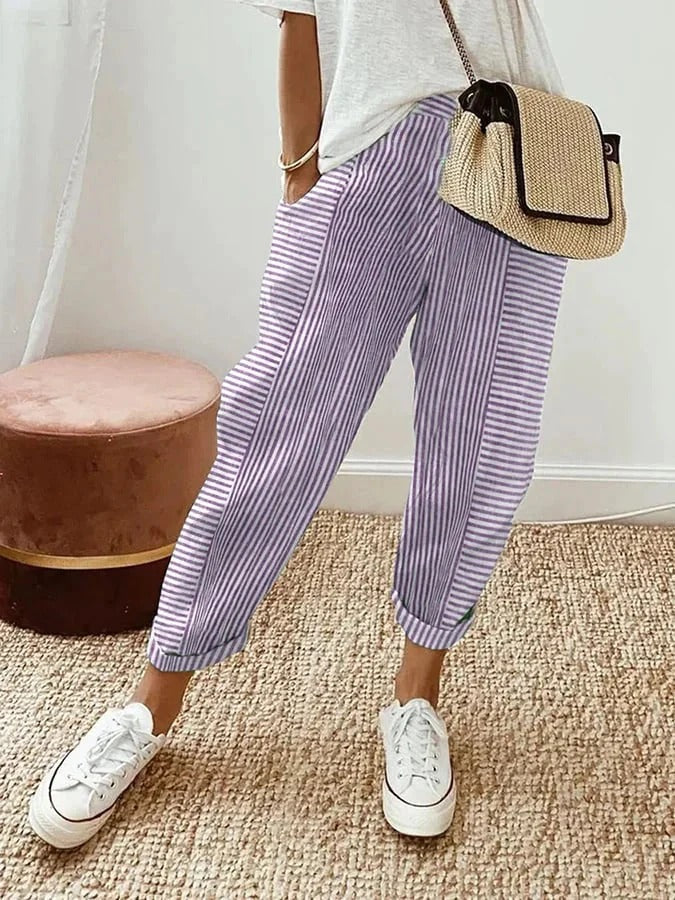 AMYNELLE – PANTALONES LIGEROS FAVORECEDORES
