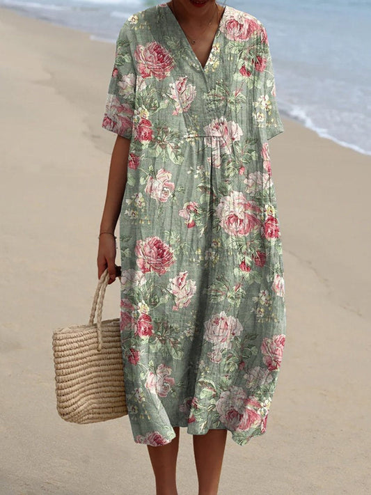 Lina | Vestido Vintage Floral